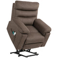 EasyComfort sta-op relaxfauteuil donkerbruin