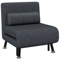 EasyComfort Poltrona Letto slaapfauteuil donkergrijs