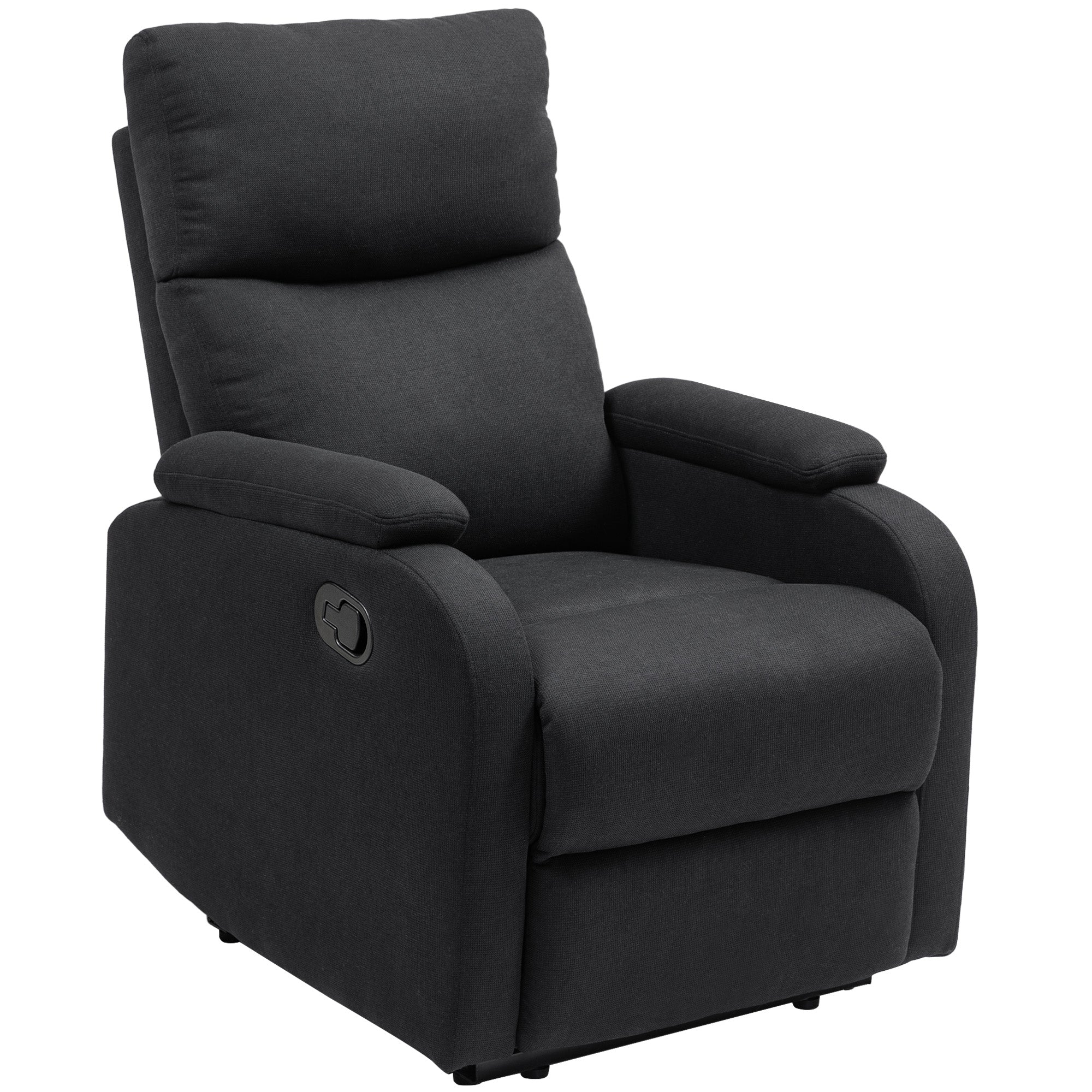 EasyComfort reclinabele fauteuil zwart