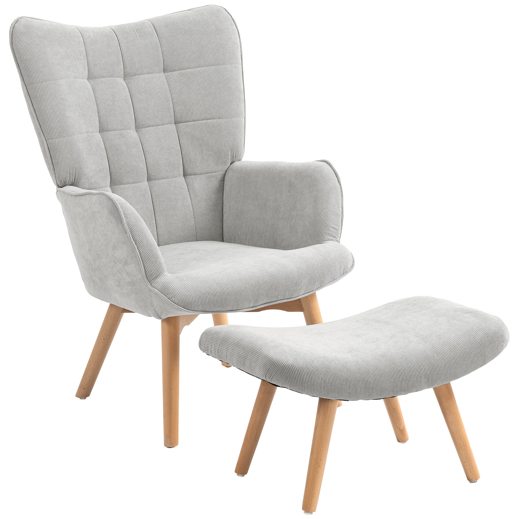 EasyComfort Relaxfauteuil met poef
