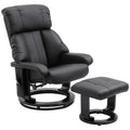 EasyComfort Relaxfauteuil massagestoel met voetenbank