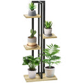 EasyComfort Plantenrek 4 niveaus 45x25x110 cm