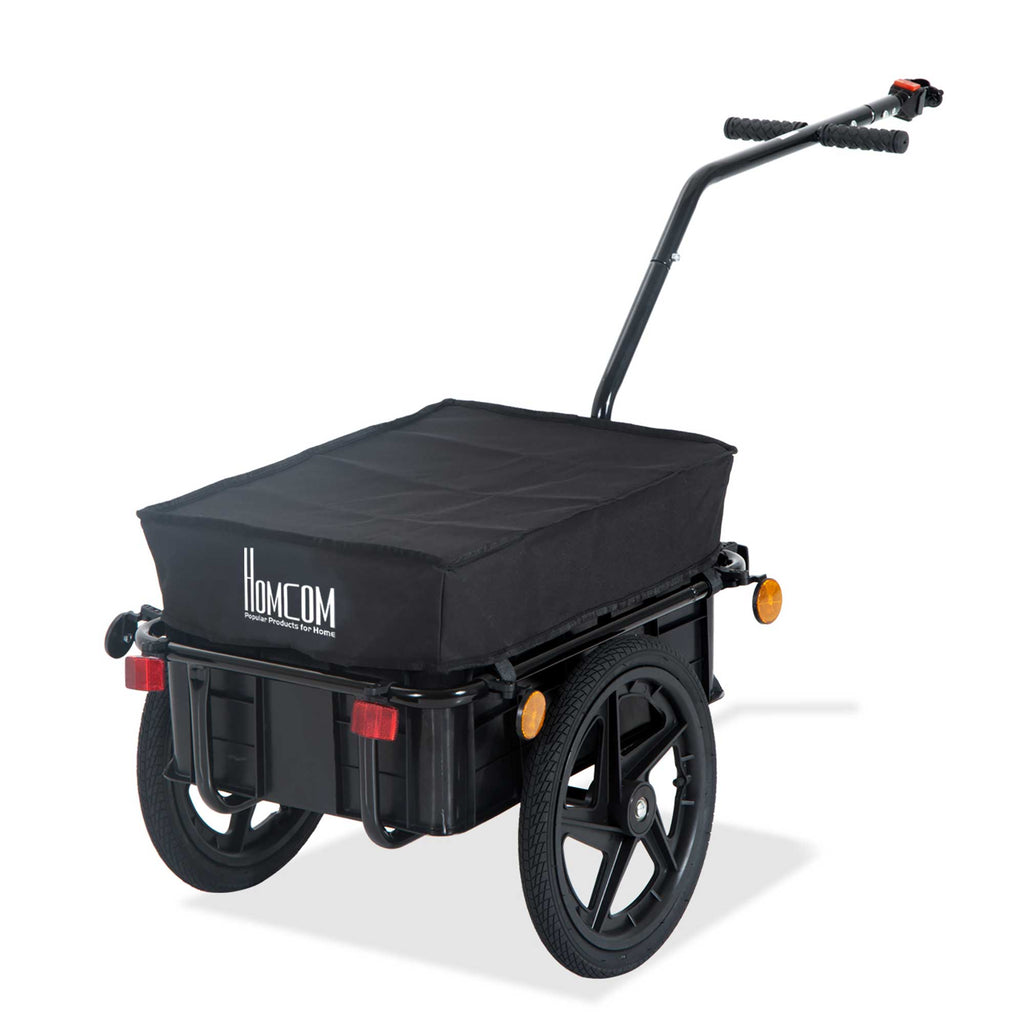 EASYCOMFORT Trailer Bicycle Trolley Steel Object Holder, 144x59x80cm