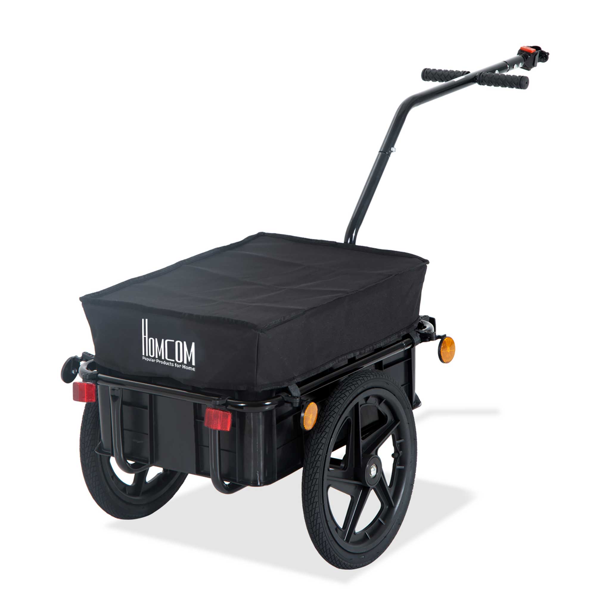 EASYCOMFORT Trailer Bicycle Trolley Steel Object Holder, 144x59x80cm