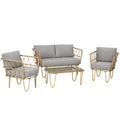 EasyComfort Boho loungeset 4-delig