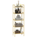 EasyComfort Badkamerrek 5 verstelbare planken 43.5x31.5x142 cm