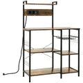 EasyComfort keukenkast met stopcontacten 90x42x130 cm