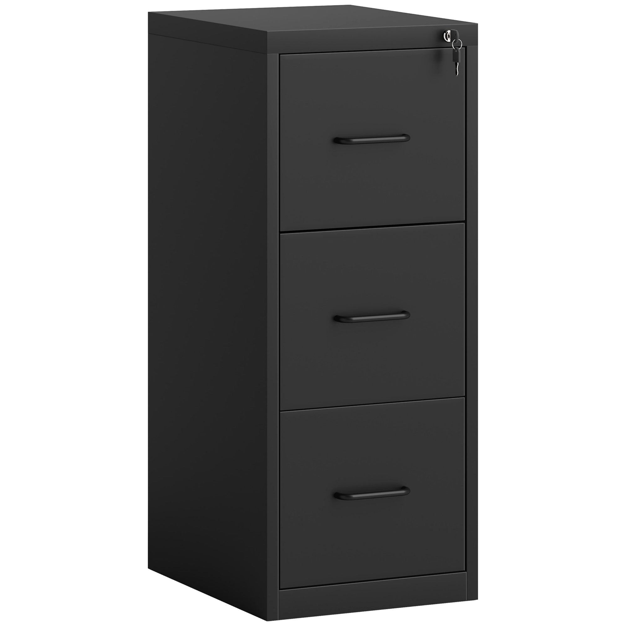 EasyComfort Schedario archiefkast 3-laden zwart