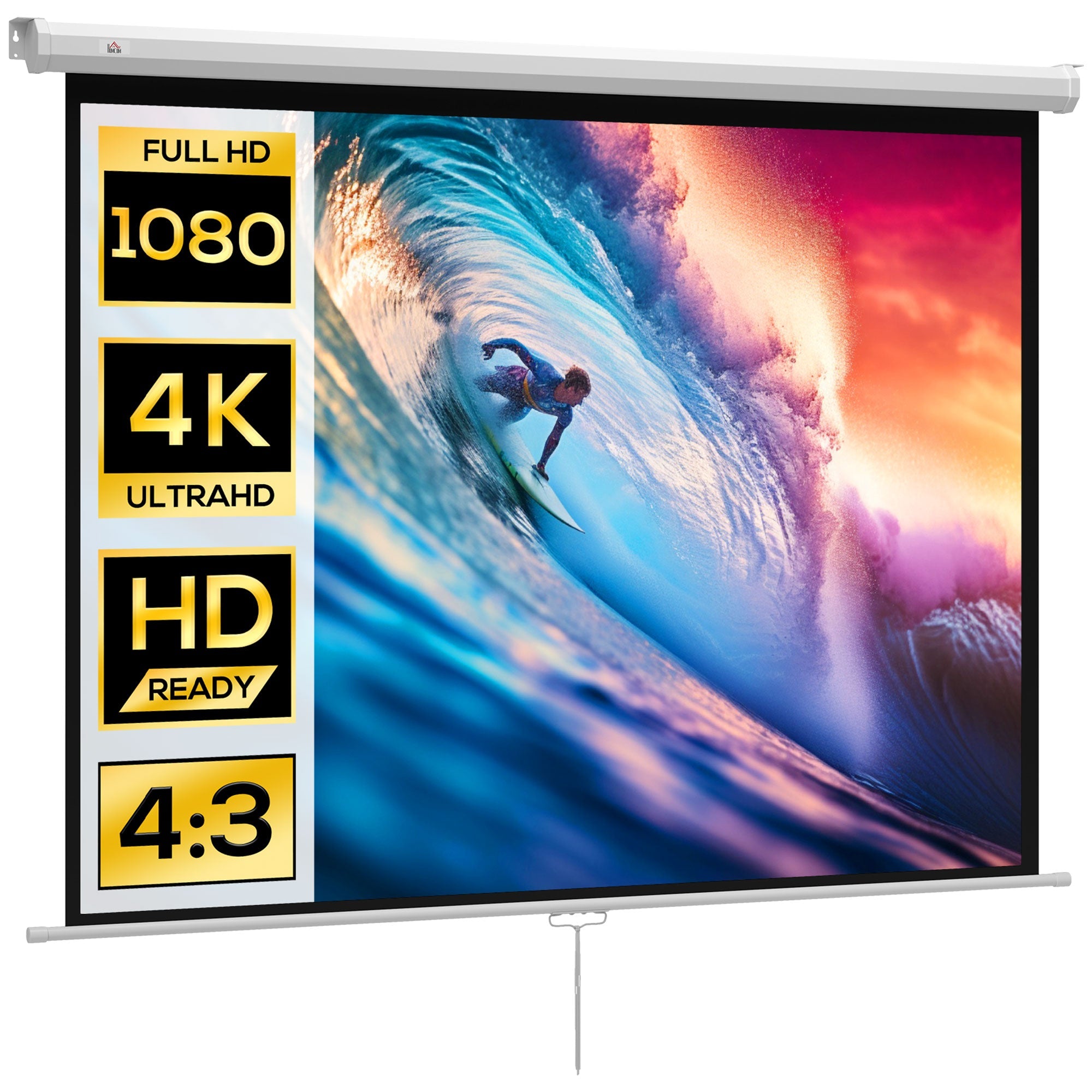 EasyComfort Projectiescherm 84" 4:3