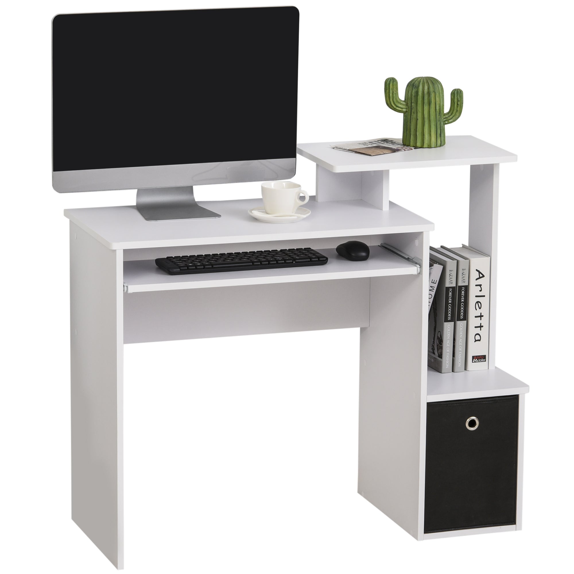 EasyComfort Moderne bureau met toetsenbordlade