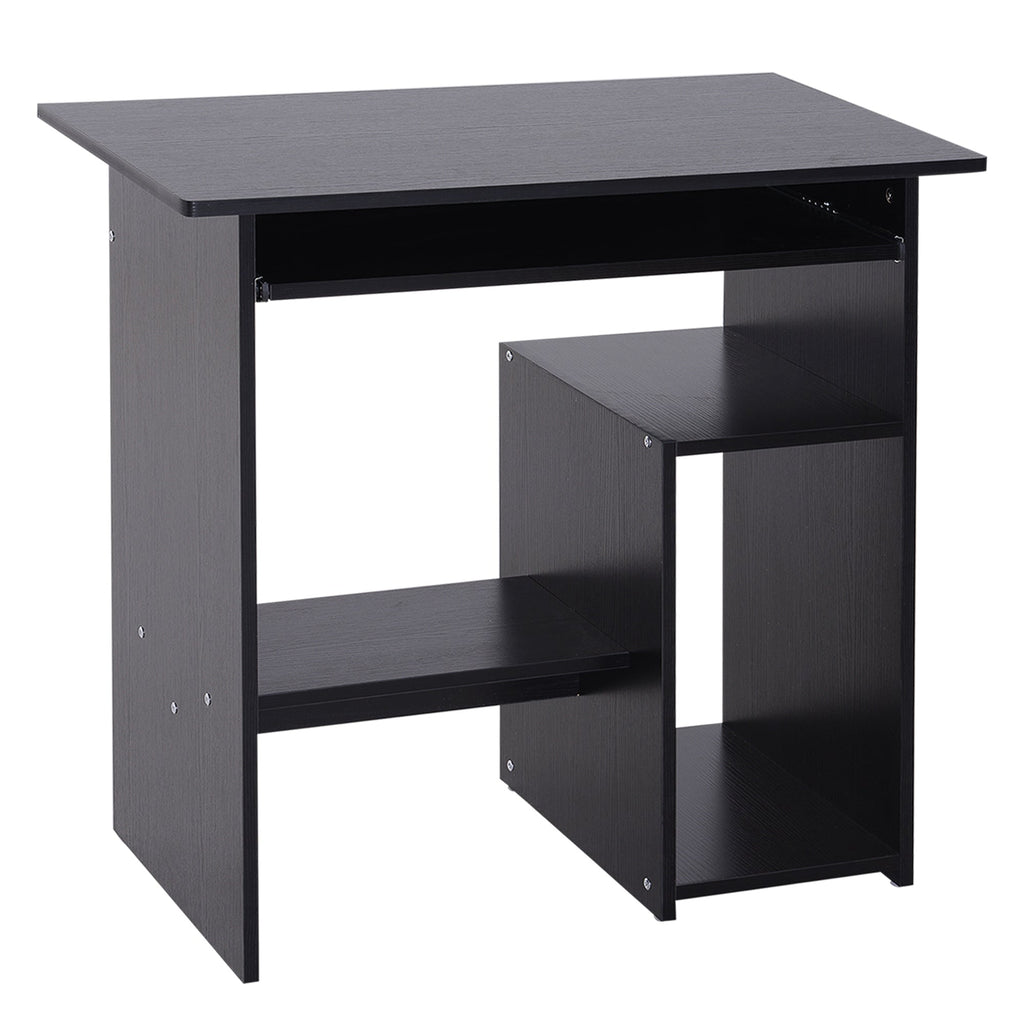 EasyComfort Modern pc-bureau 80x45x75 cm zwart