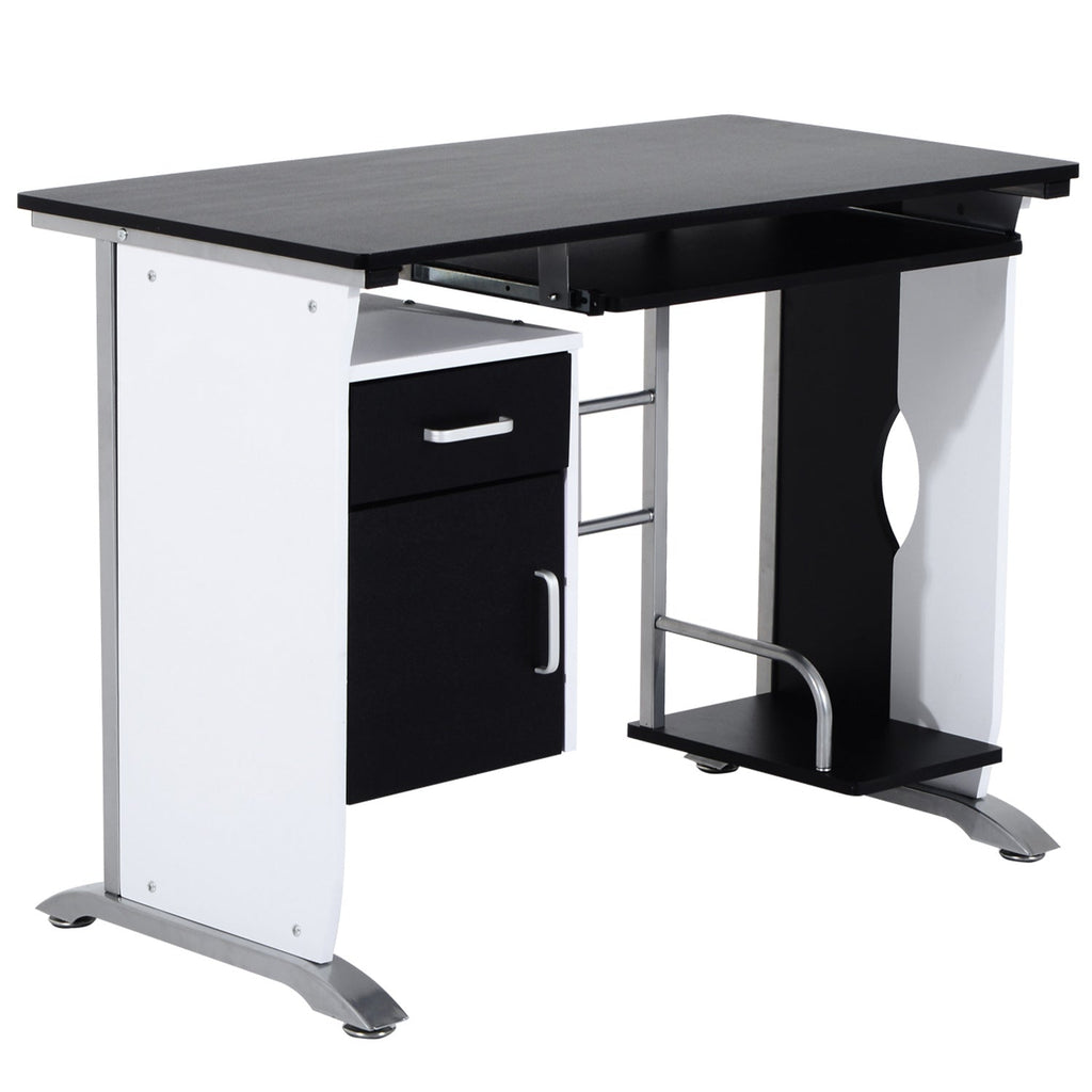 EasyComfort Bureau met lade en toetsenbordplank