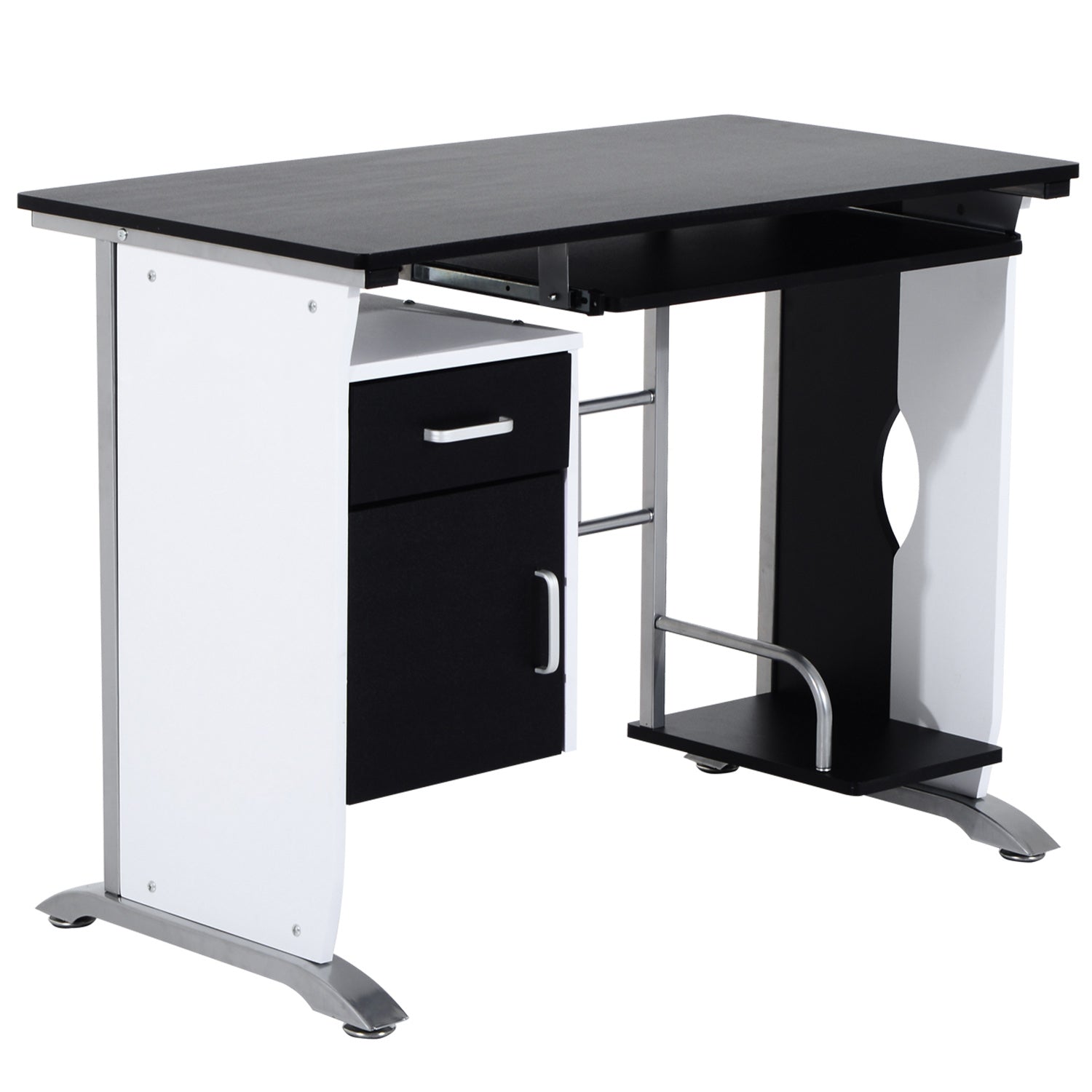EasyComfort Bureau met lade en toetsenbordplank