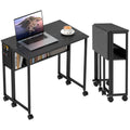 EasyComfort opvouwbaar bureau 80x50 cm zwart