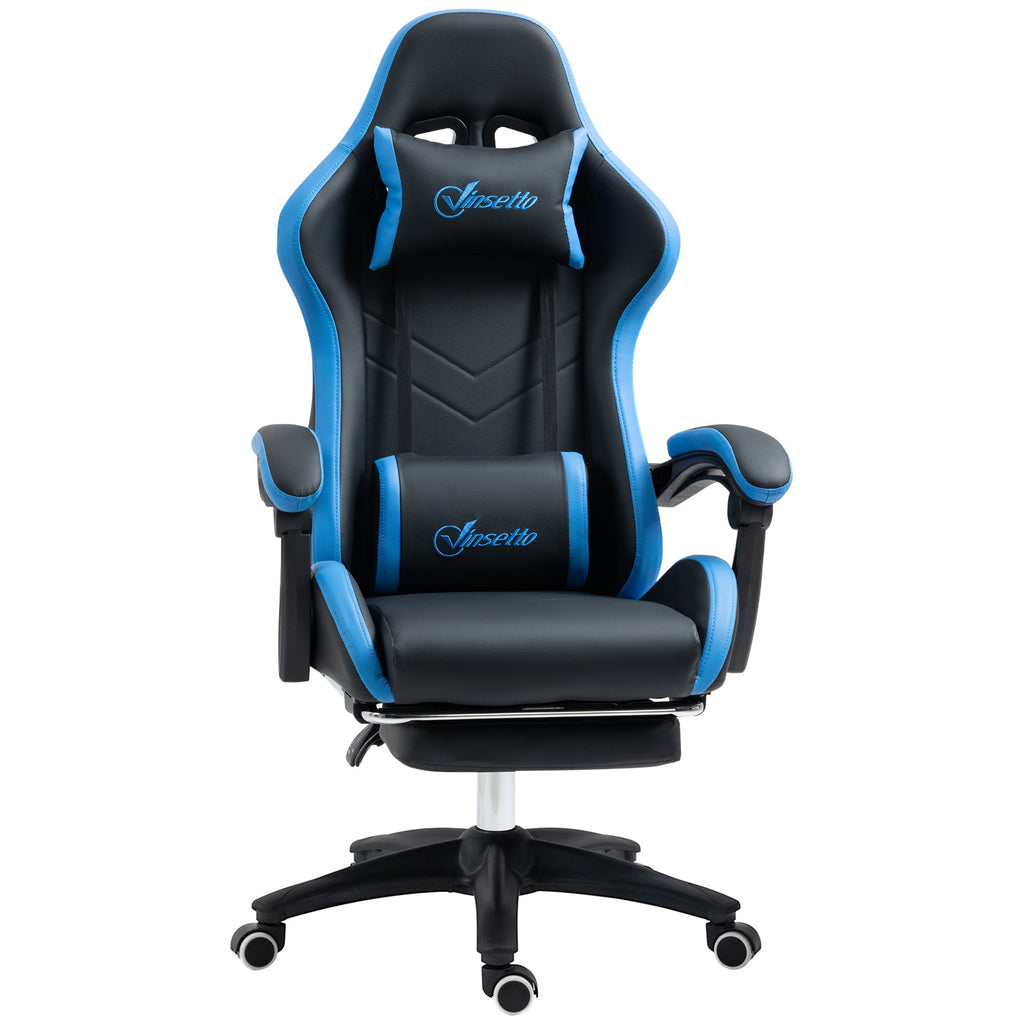 EasyComfort gamingstoel blauw/zwart