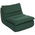 EasyComfort Vloerfauteuil gestoffeerd groen