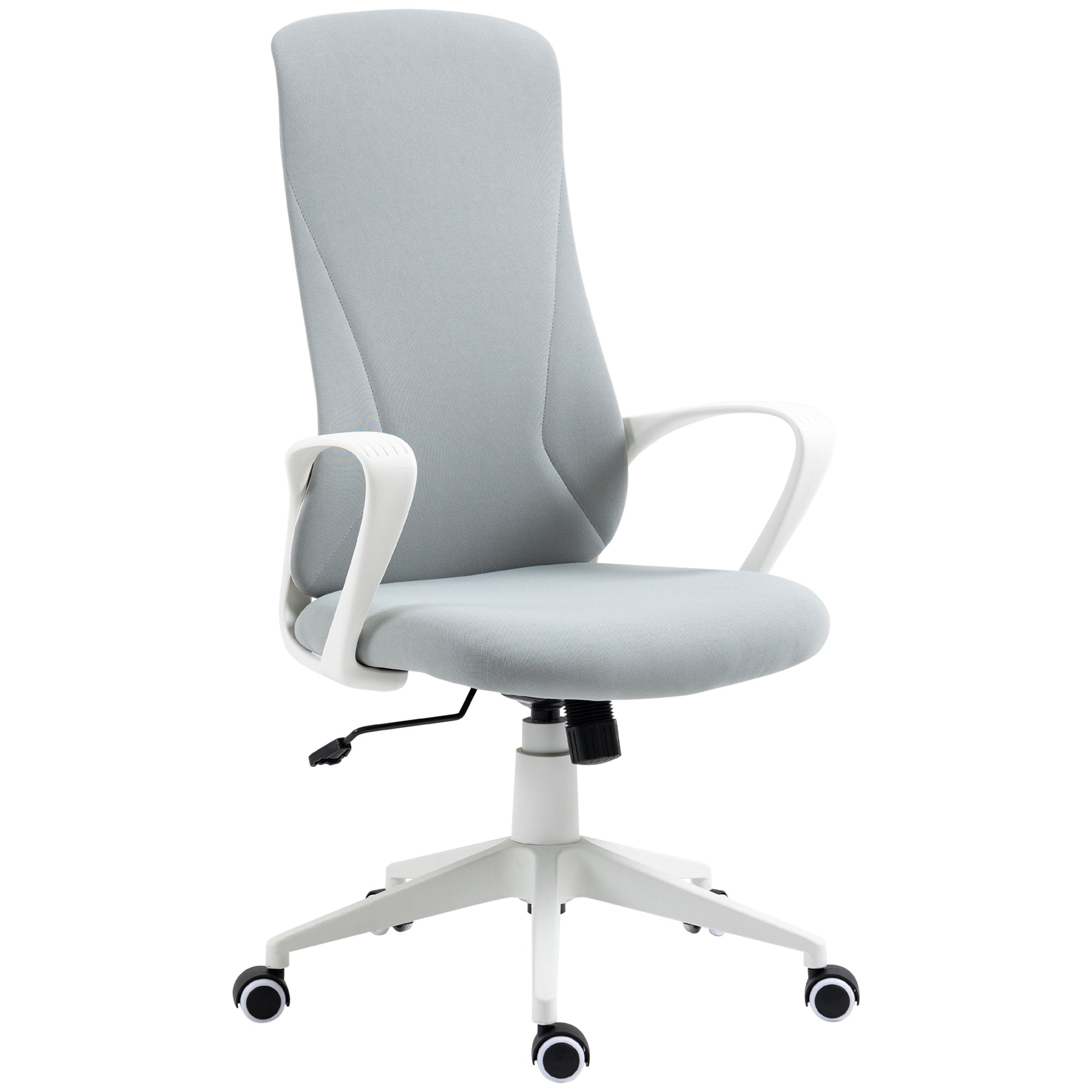 Easycomfort Sedia da Ufficio Ergonomica with Altezza Regolabile e Funzione di Inclinazione, 62x56x110-119.5 cm
