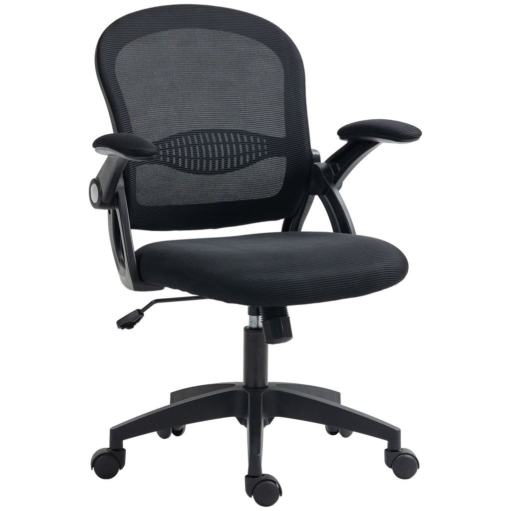 EasyComfort ergonomische bureaustoel met netrug, verstelbaar, zwart