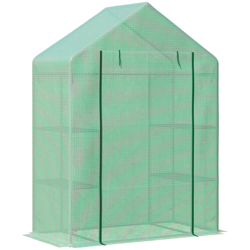 EasyComfort tuinkas 141x72x191 cm groen