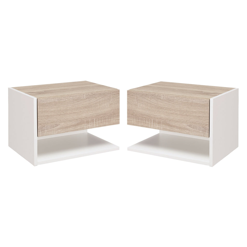 EasyComfort set van 2 zwevende nachtkastjes