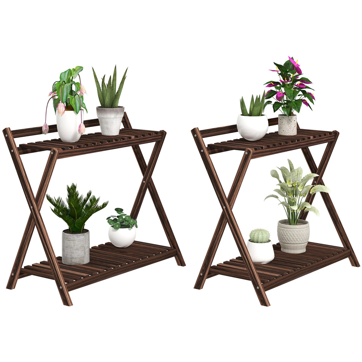 EasyComfort Set 2 plantenhouder 2 niveaus
