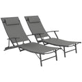 EasyComfort Set 2 tuinligstoelen