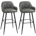EasyComfort Set 2 barstoelen antraciet