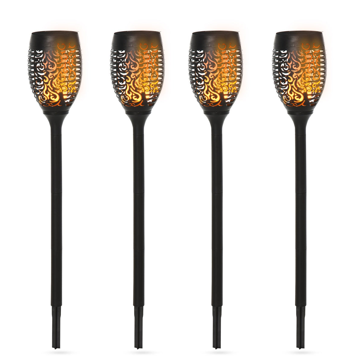 EasyComfort Set 4 LED-solarlampen buiten