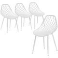 EasyComfort Set van 4 moderne eetkamerstoelen