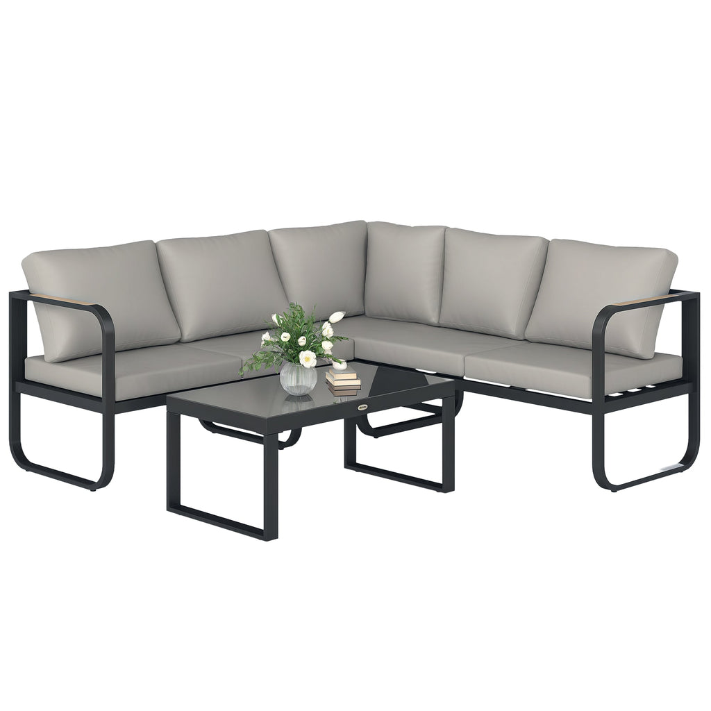 EasyComfort 3-delig tuinmeubelset