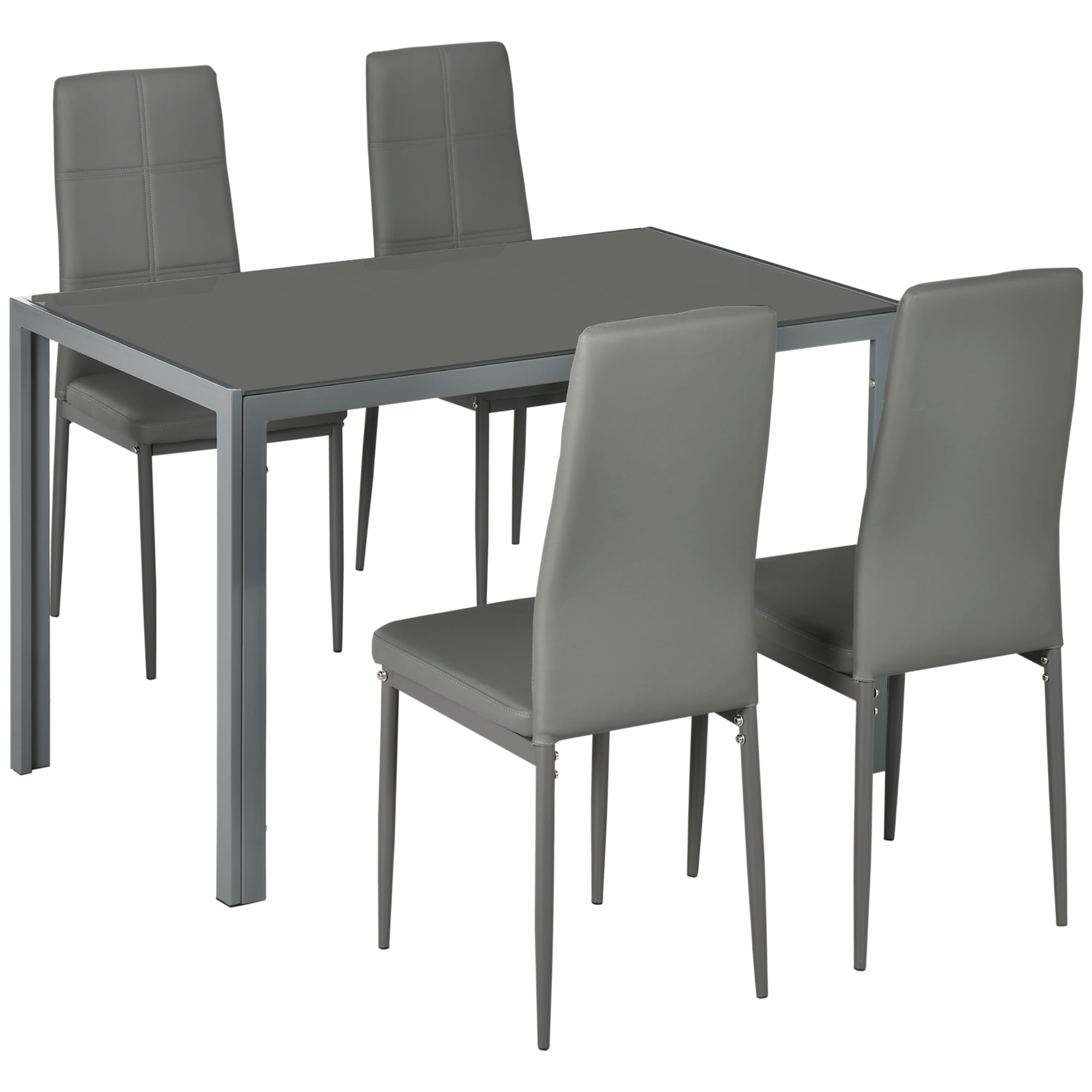 EasyComfort 5-delig eetkamerset
