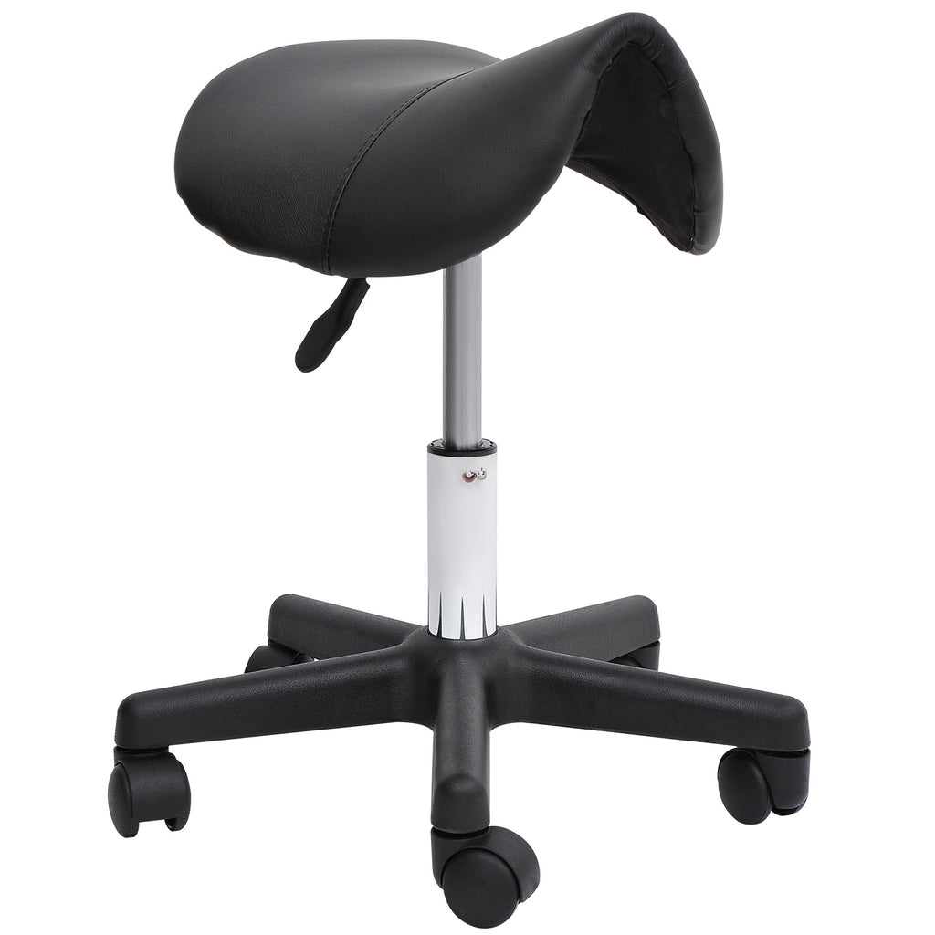 EasyComfort Sadelkruk draaibaar met wielen