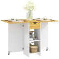 EasyComfort opvouwbare eettafel 2–4 personen eik