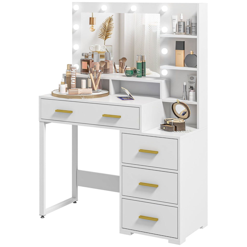 EasyComfort make-uptafel 100x40x138 cm