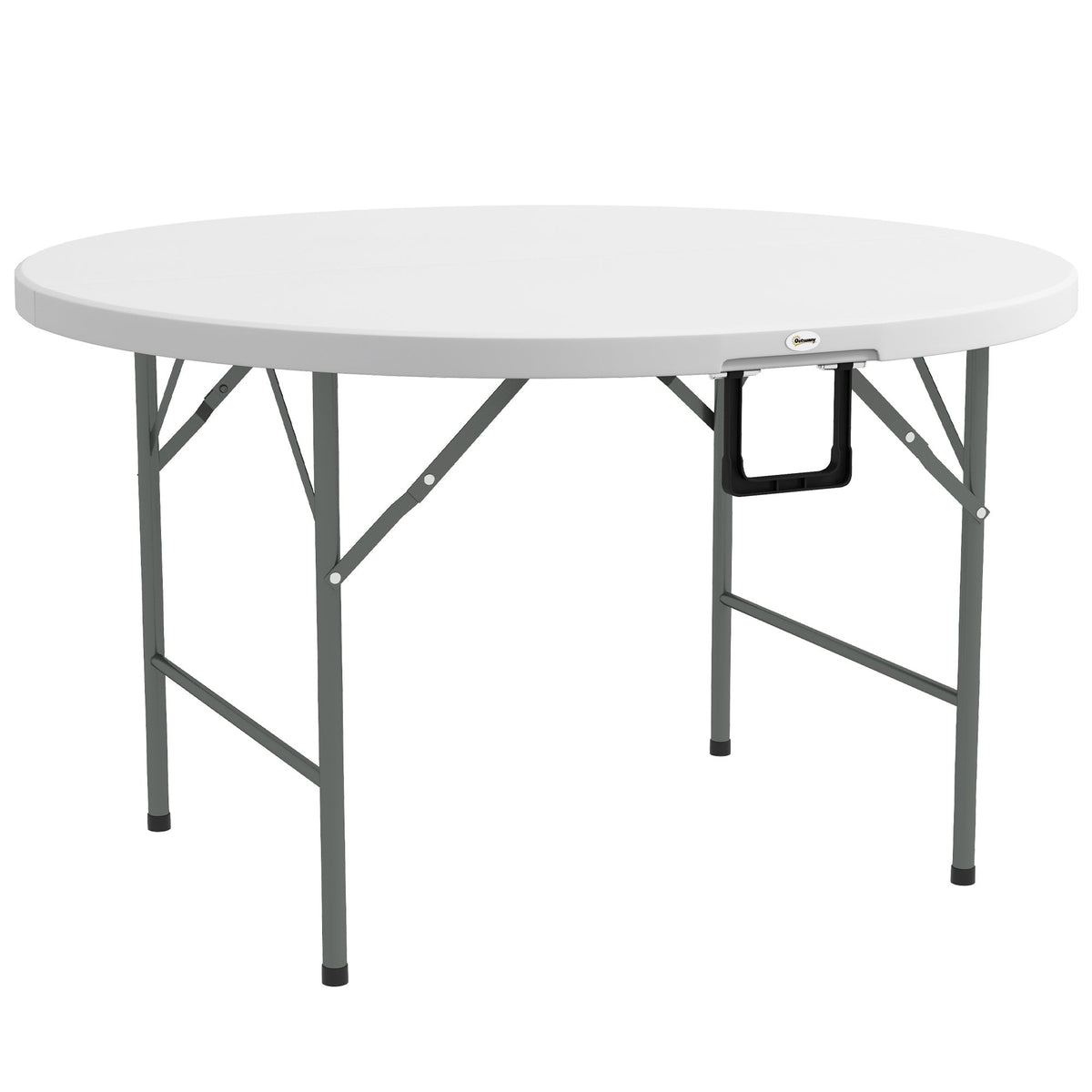 EasyComfort Opvouwbare tuintafel Ø122x73 cm