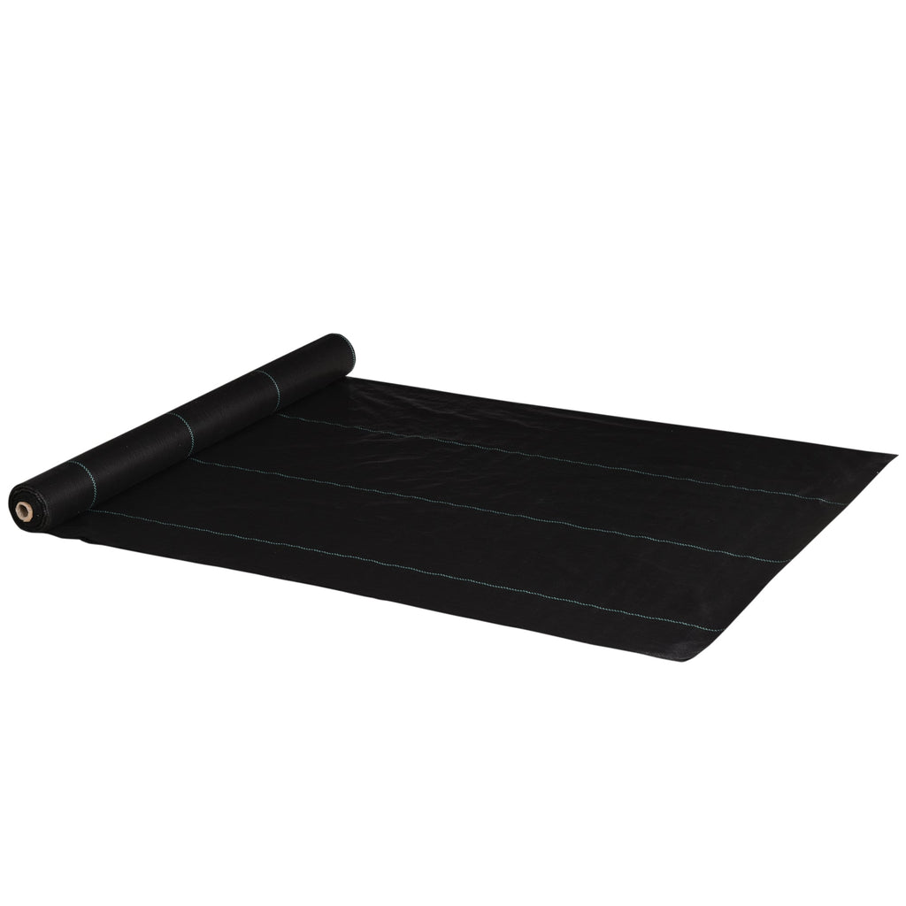 EasyComfort onkruiddoek 2x25 m zwart