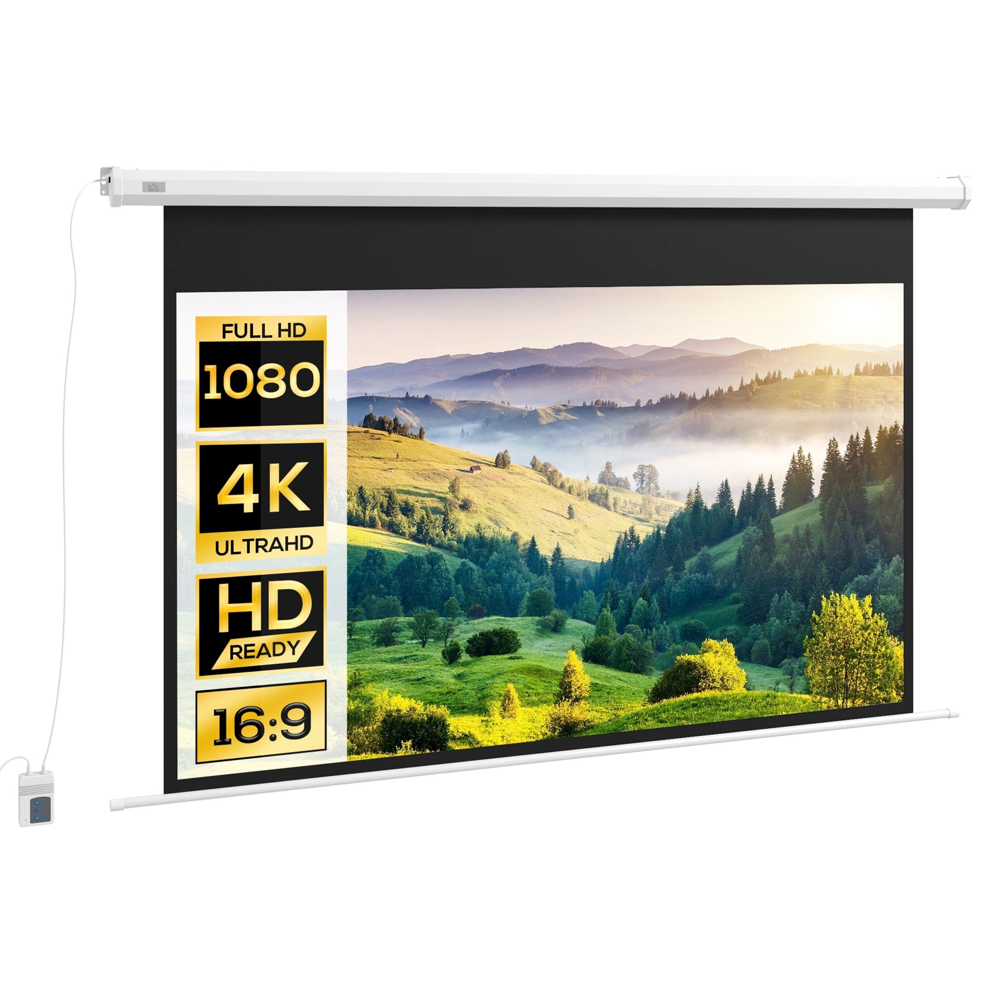 EasyComfort 84" elektrisch projectiescherm