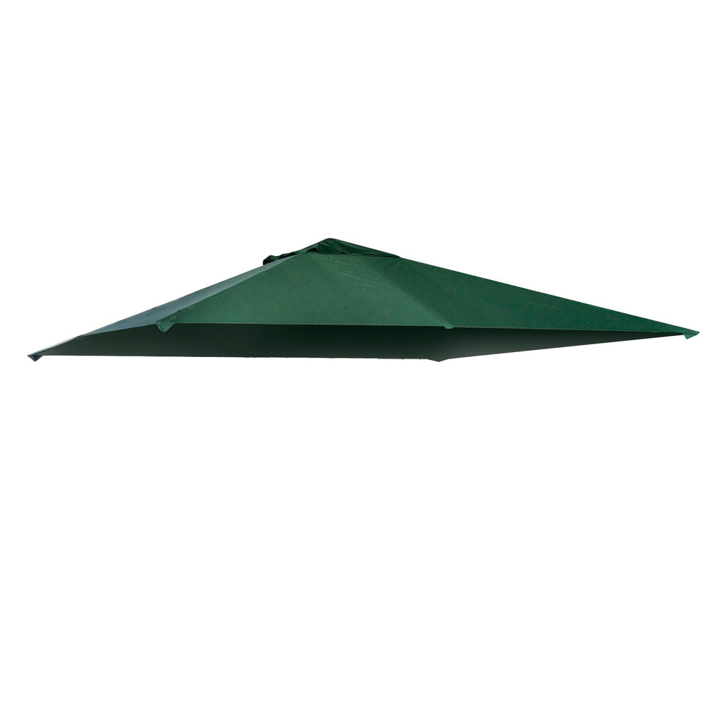 Easycomfort Tetto di Ricambio per Gazebo da Giardino 3x3m in Poliestere, Verde