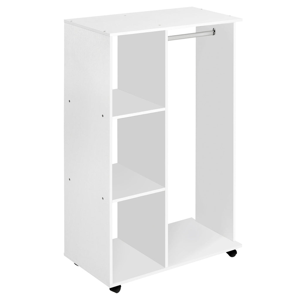 EasyComfortE garderobekast met houten wielen