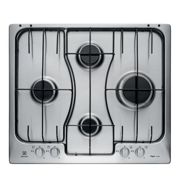 Piano Cottura A Gas Electrolux RGG6242LOX 4 Fuochi (L59,4xP51) Acciaio Inox