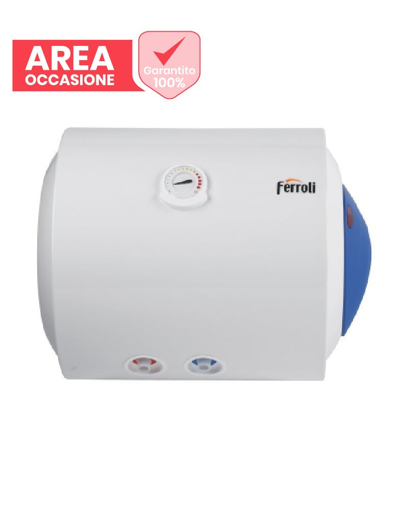 AREA OCCASIONI 2750 Scaldabagno Elettrico Ferroli Calypso Smart 50 HO Litri Orizzontale