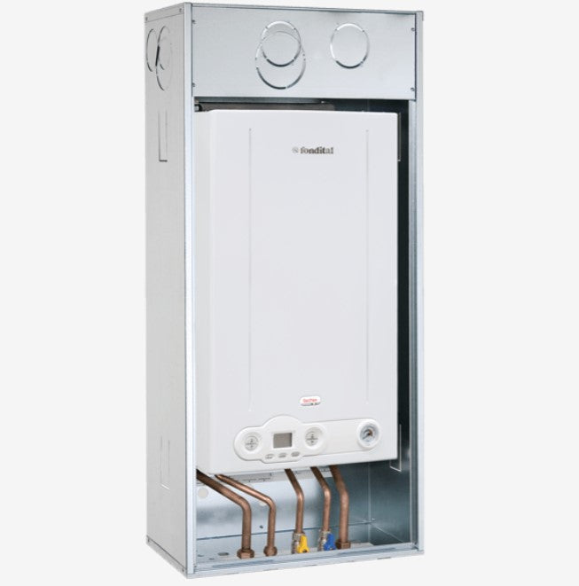 Caldaia a Condensazione Fondital Ischia In KC 28 kW Metano con Kit Scarico Fumi
