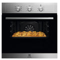 Electrolux EOH2H00BX Built-In Electric Ventilated Oven 58 Liters Energy Class A 60 cm Series 300 AquaClean Anti-fingerprint Stainless Steel