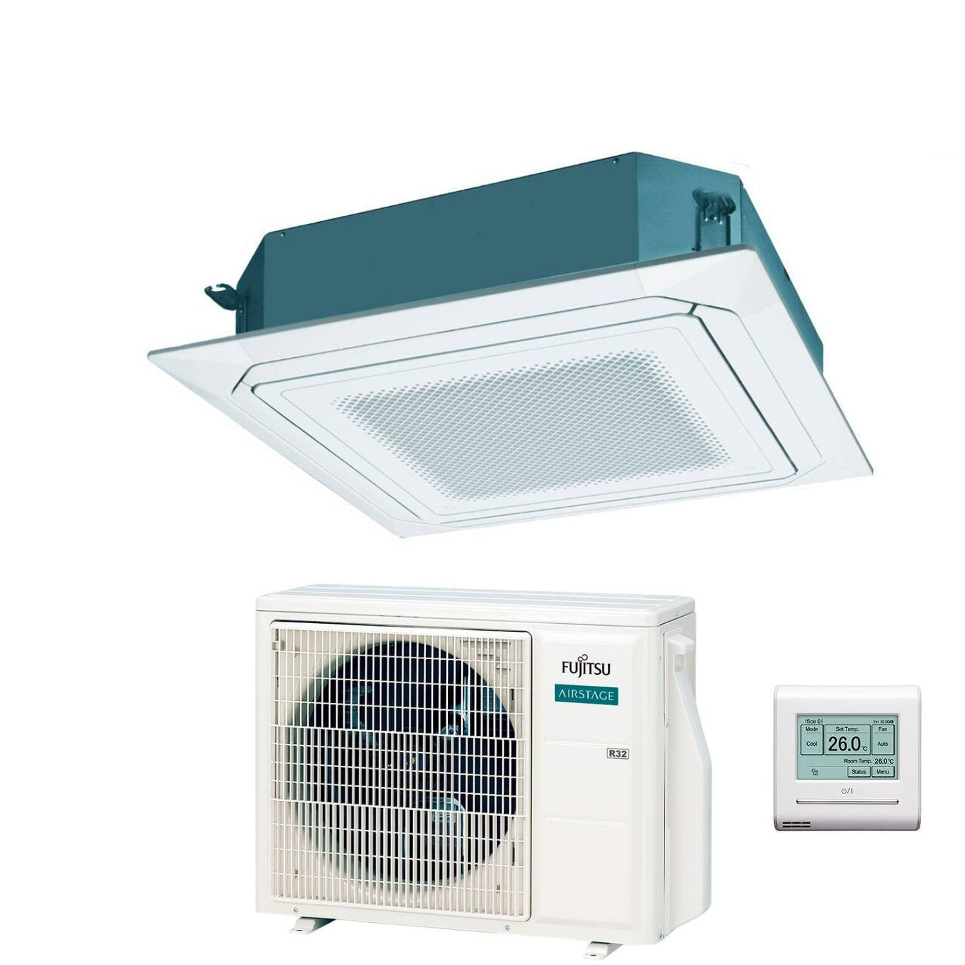 Fujitsu KR Circular Flow cassette-airconditioner