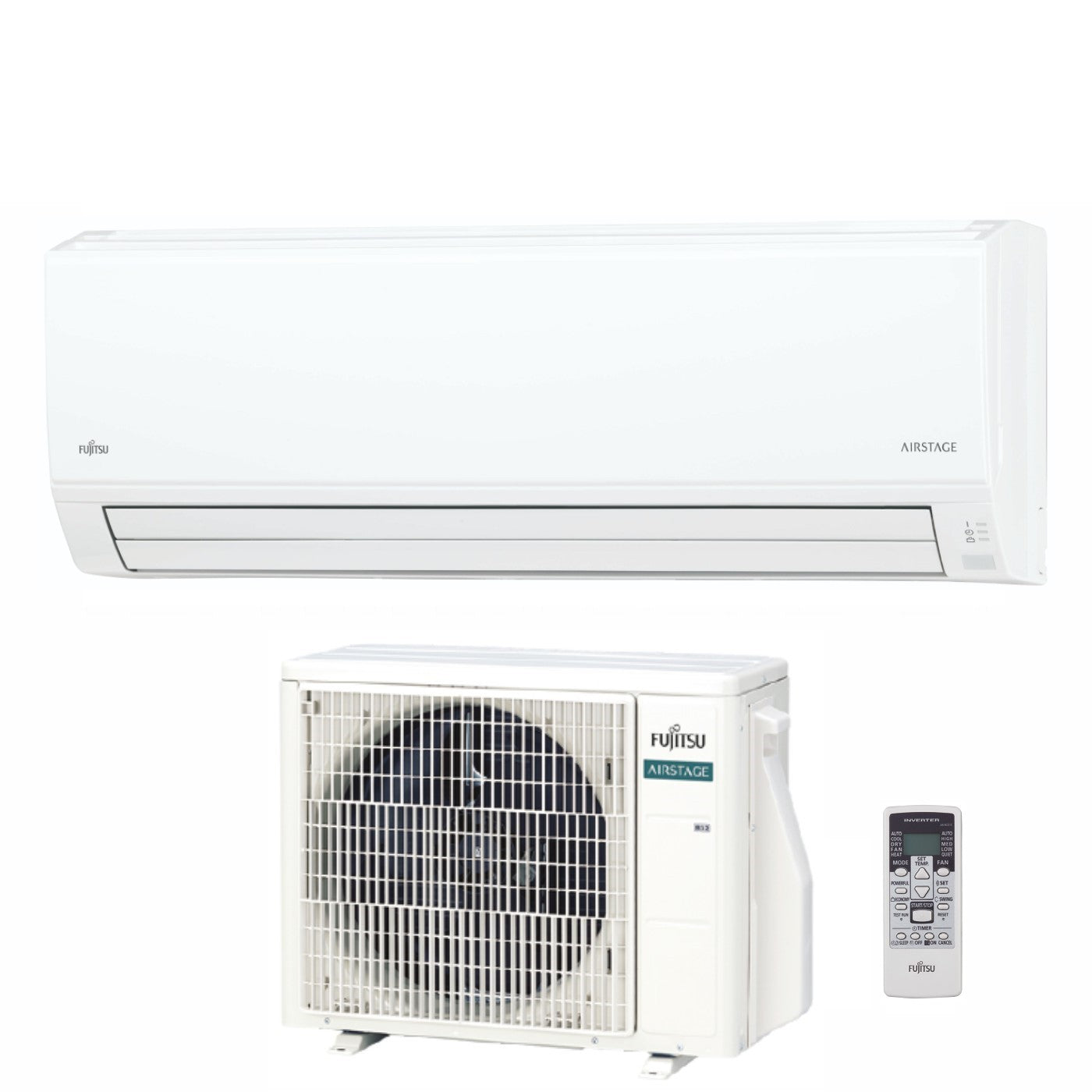 Fujitsu ASEG24KLCA Airconditioner 24000 Btu