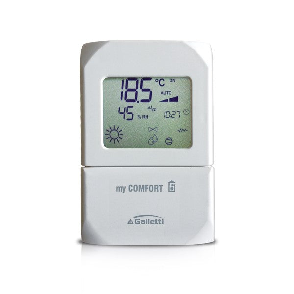Galletti MyCOMFORT bedieningspaneel voor fancoil
