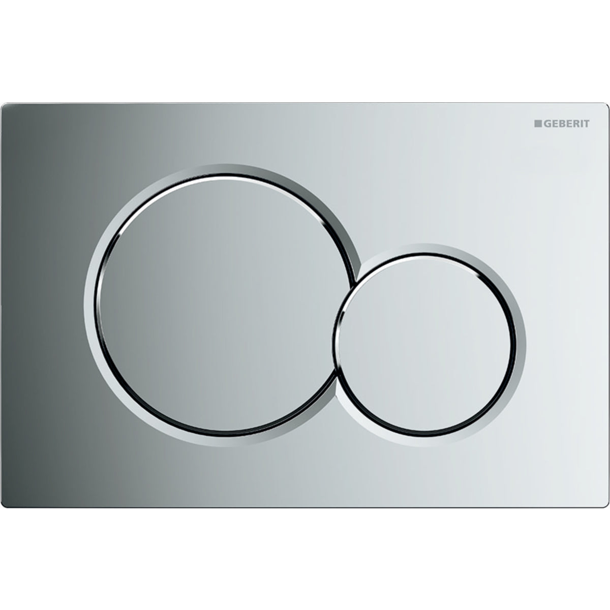 Placca di comando WC Geberit Sigma20 per risciacquo a due quantità 115.882.16.1 black Opaco