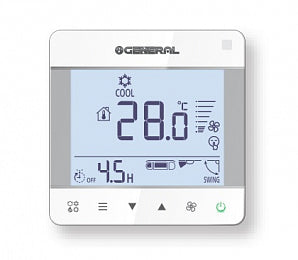 General Fujitsu Compact Wired Remote Control Semi-recessed Two Wires UTY-RCRGZ1