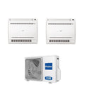 Haier dual-split console-airconditioner 9+12 met 2U50S2SM1FA-3 (R-32, Wi‑Fi)