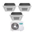 Hisense Trial Split Cassette Air Conditioner 12+12+12 with 3AMW72U4RFA R-32 Wi-Fi Optional 12000+12000+12000 - New
